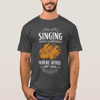 Music Hobby Choir Gig vintage T-Shirt
