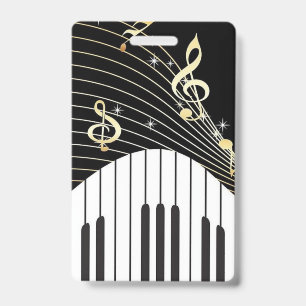 Music ID Badge