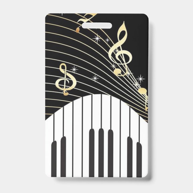 Music ID Badge (Front)