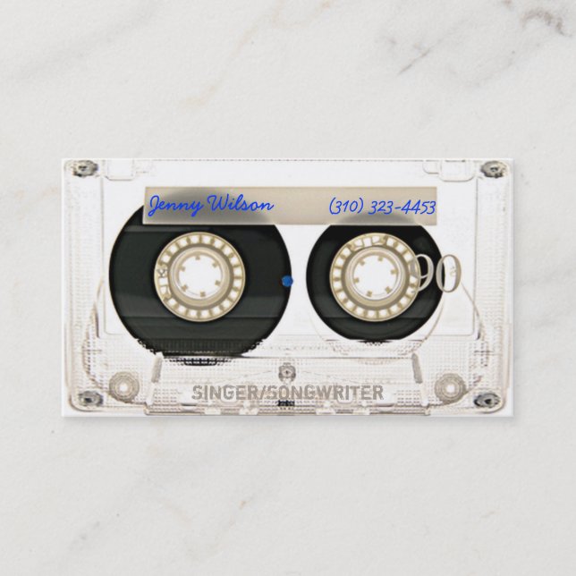 Music ii business card (Front)