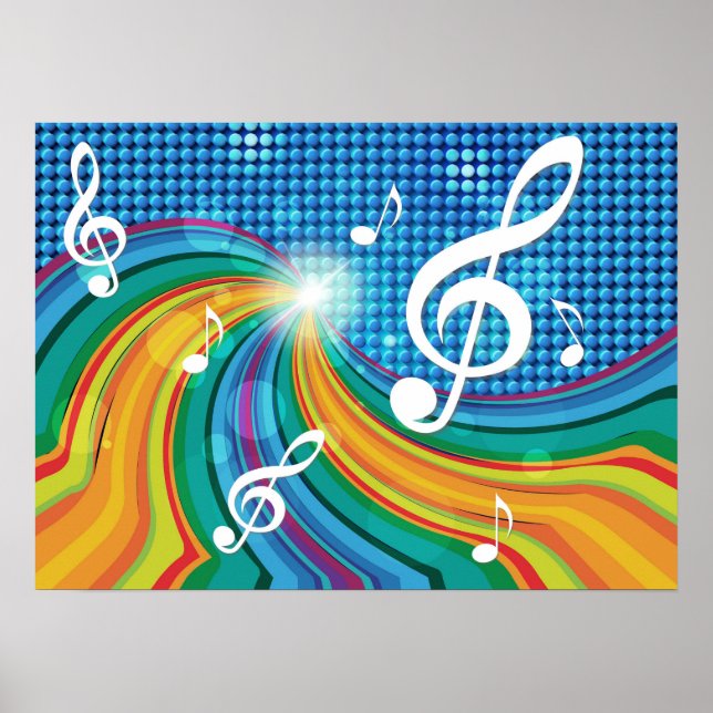 Music Illustration poster (Front)