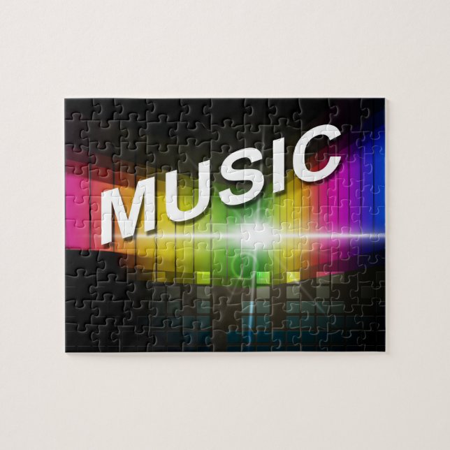 Music Illustration puzzle (Horizontal)