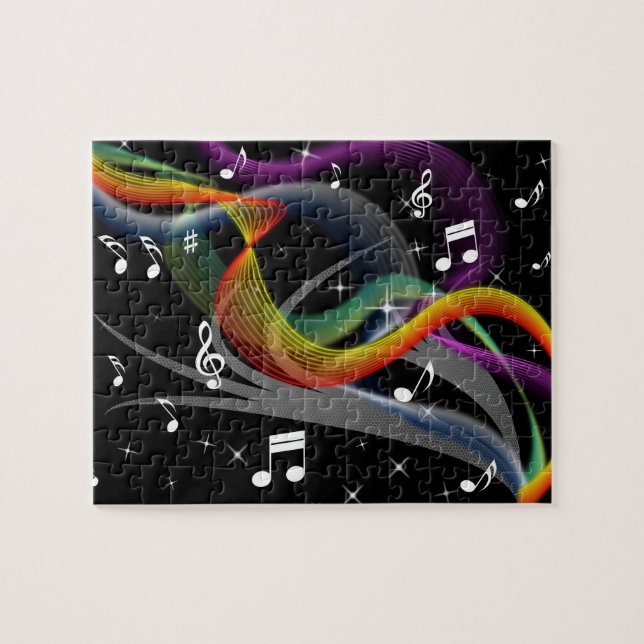 Music Illustration puzzle (Horizontal)