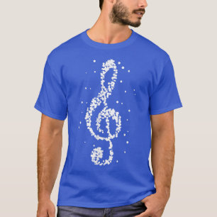 Music in black and white Musician Music teachers T-Shirt