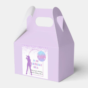 Music In My Birthday Era Purple Birthday Party  Favour Box
