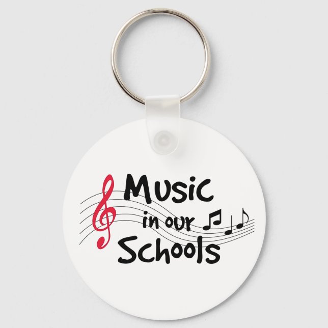 Music in Our Schools Keychain (Front)