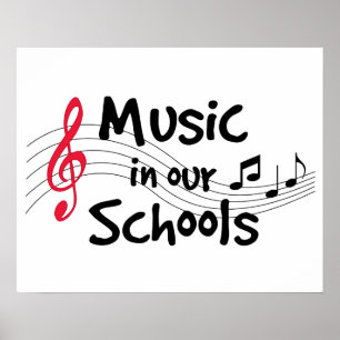 Music in Our Schools Poster