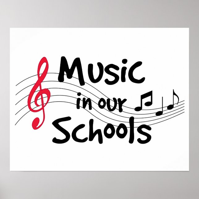 Music in Our Schools Poster (Front)
