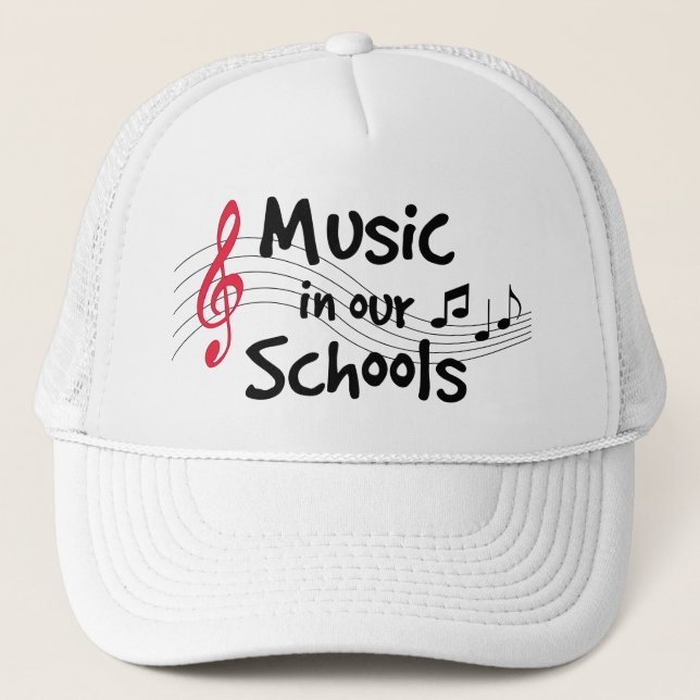 Music in Our Schools Trucker Hat (Front)
