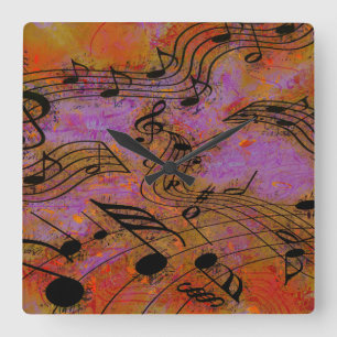 MUSIC IN THE AIR Clock