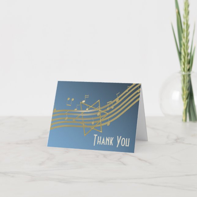 Music in the Air Thank You Note (Front)