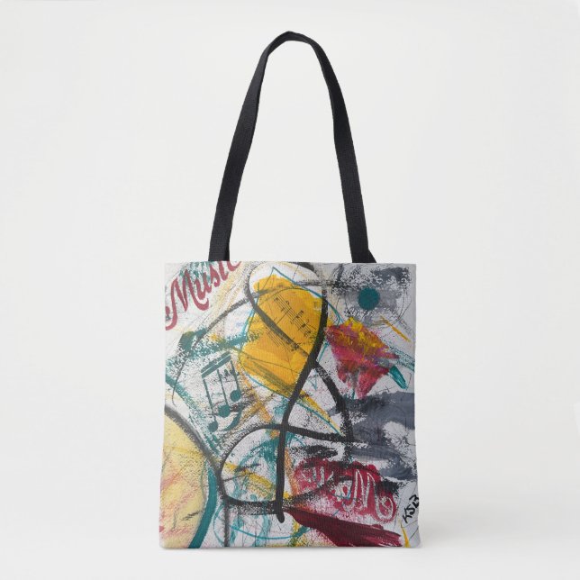 Music in the Air Tote Bag (Front)