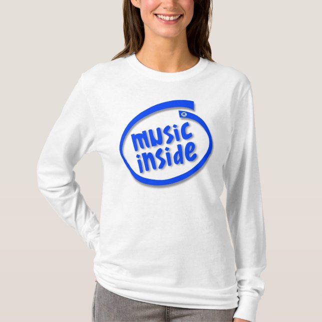 Music Inside T-Shirt (Front)