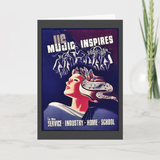 Music Inspires Card