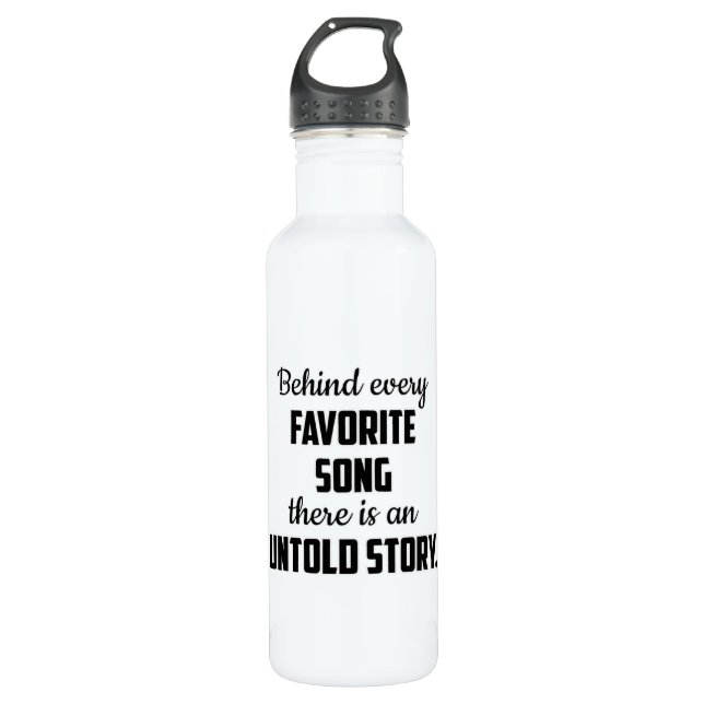 Music Instrument Musician Musical Sound Jazz Gift 710 Ml Water Bottle (Front)