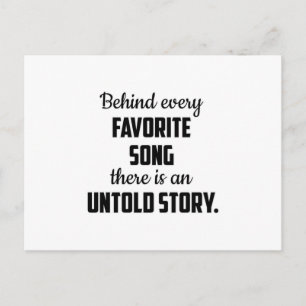 Music Instrument Musician Musical Sound Jazz Gift Postcard