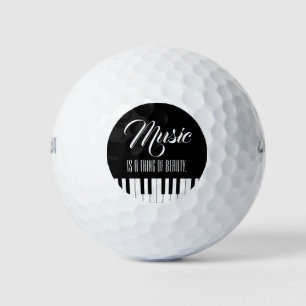 Music Is A Thing Of Beauty Golf Balls