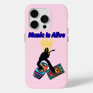 Music Is Alive iPhone 15 Pro Case