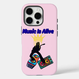 Music Is Alive iPhone 16 Pro Case