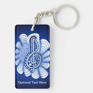 Music is Art Key Ring