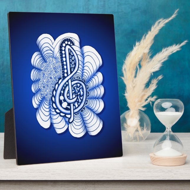 Music is Art Plaque (Side)