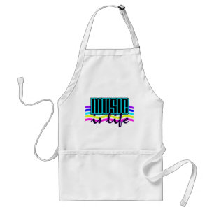 Music is Life apron