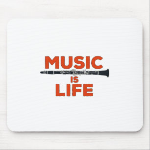 Music is Life Mouse Pad