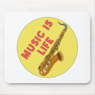 Music is Life Mouse Pad