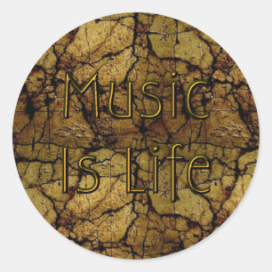 Music Is Life Sticker