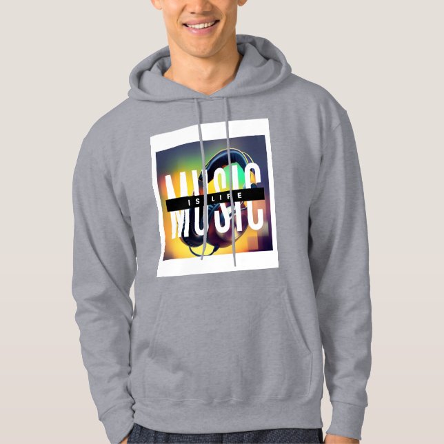 Music is Life Sweatshirts (Front)