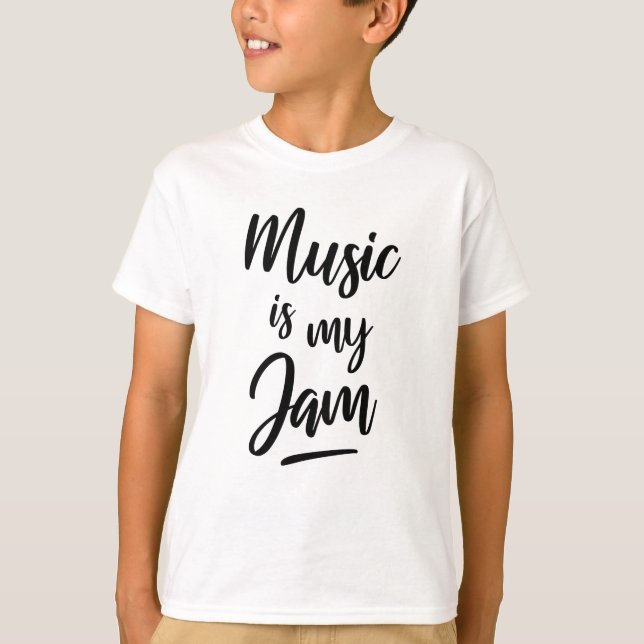 Music is life T-Shirt (Front)