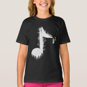 Music is Life with Song of nature T-Shirt