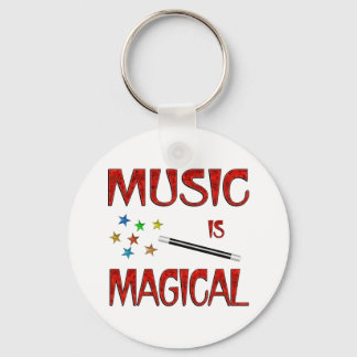 Music is Magical Key Ring