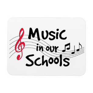 Music is Magnetic Flexible Magnet