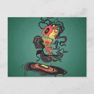 Music is melting my soul and that speaker postcard