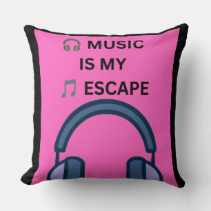 🎧 MUSIC IS MY 🎵 ESCAPE CUSHION