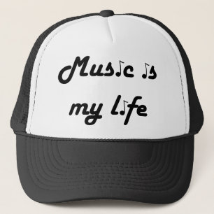 Music is My Life Hat
