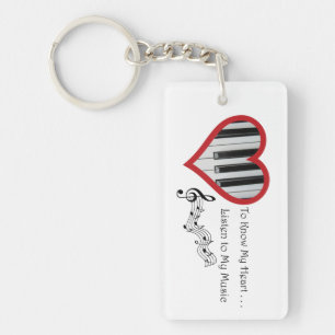 Music is my Soul Key Ring