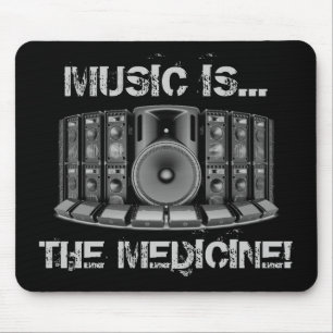 MUSIC IS THE MEDICINE! MOUSE PAD