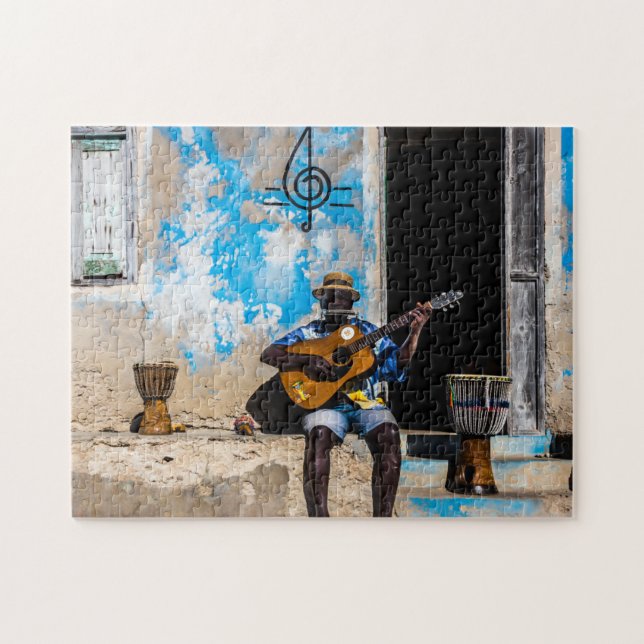 Music is the medicine of the mind jigsaw puzzle (Horizontal)