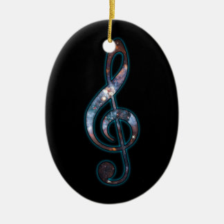 Music is Universal Ceramic Tree Decoration