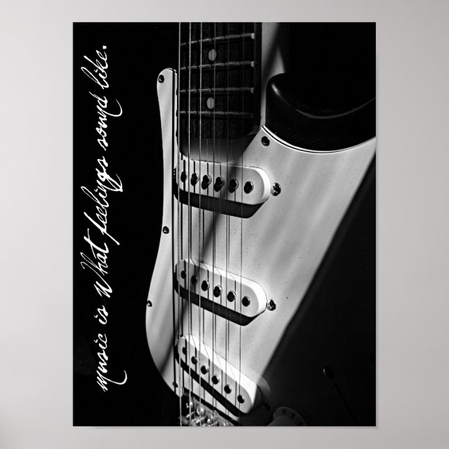 music is what feelings sound like poster (Front)