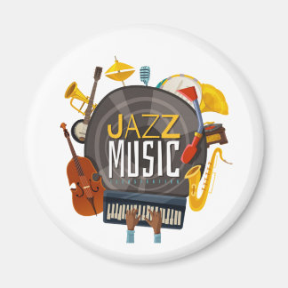 music-jazz magnet