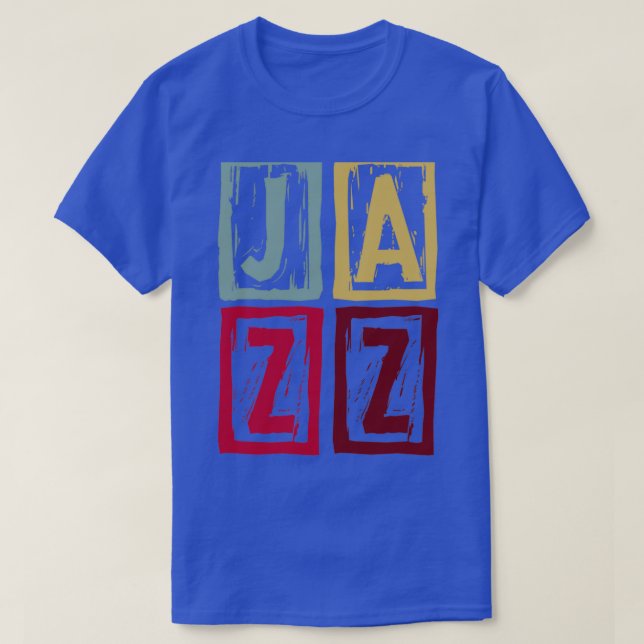 Music Jazz Soul Funk T-Shirt (Design Front)
