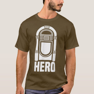Music Jukebox Hero Music Karaoke Lover1875 T-Shirt
