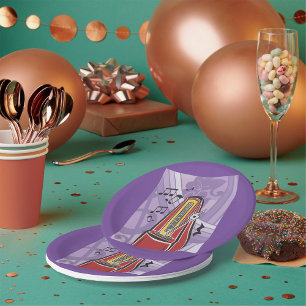 Music Jukebox Paper Plates