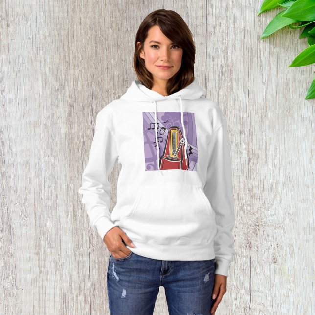 Music Jukebox Womens Hoodie (Creator Uploaded)