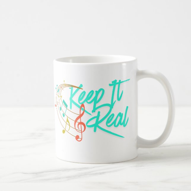 Music - Keep It Real  Coffee Mug (Right)