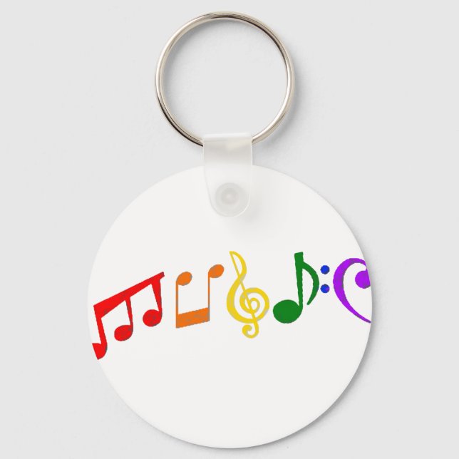 Music Key Ring (Front)