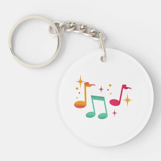 Music Key Ring (Front)